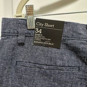 NWT Men’s navy shorts by Banana Republic